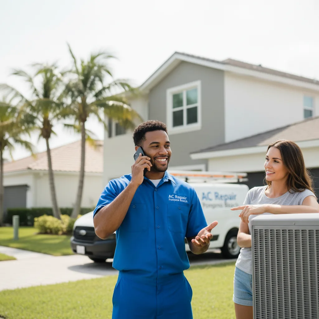 AC Repair Pompano Beach customer support in Velva